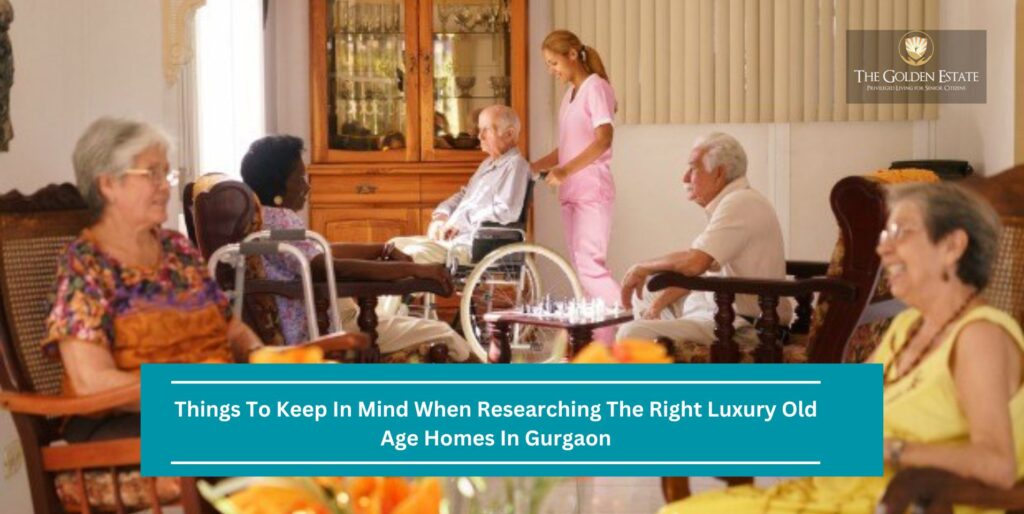 luxury old age homes in gurgaon